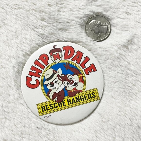 🔮 5/$25 Vintage Disney Chip N Dale Rescue Rangers Pin - Picture 2 of 2